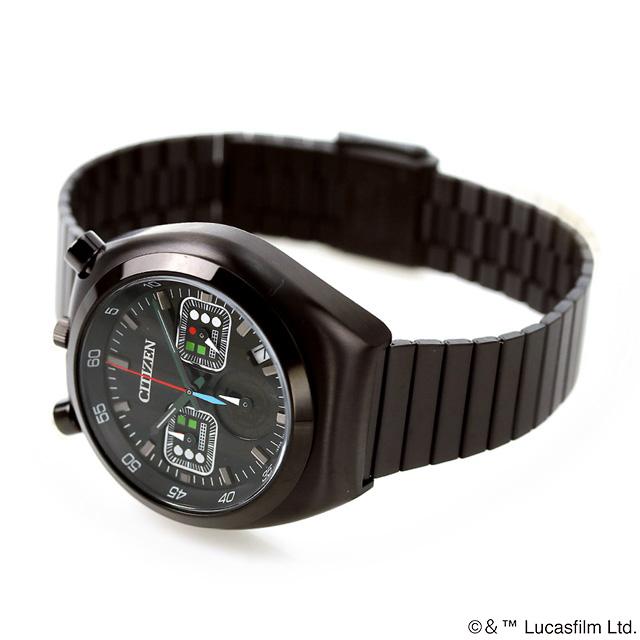 新品❗️CITIZEN AN3669-52E スターウォーズ ダースベイダー Darth Vader Black Dial Stainless Steel Bracelet AN3669-52E | CITIZEN