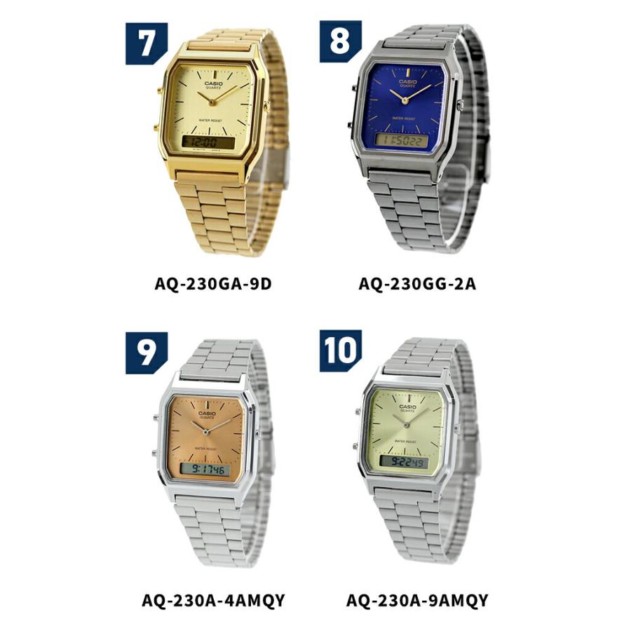 CASIO（カシオ） クォーツ 電池式 AQ-230 チープカシオ チプカシ ユニ