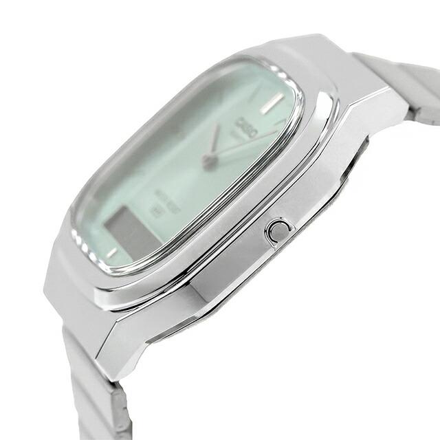 カシオ チープカシオ CASIO クラシック クォーツ 電池式 AQ-240E-2A メンズ チプカシ 腕時計 ブランド アナデジ アイスブルーの画像