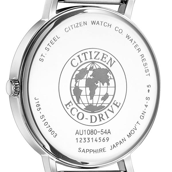 シチズン コレクション レコードレーベル 限定モデル エコドライブ ソーラー メンズ レディース 腕時計 ブランド AU1080-54A CITIZEN ホワイト｜nanaple-ya｜06