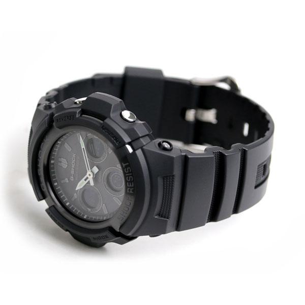 G-SHOCK gショック ジーショック ブラック 電波 ソーラー AWG-M100B 
