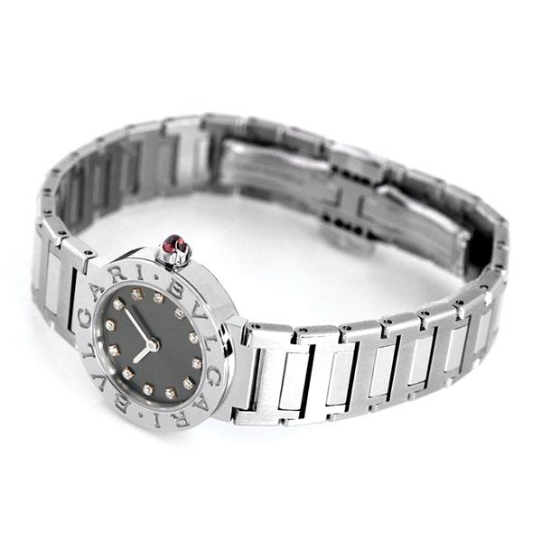 BVLGARI ブルガリ BBL23C6SS/12 ブルガリブルガリ 12P ダイヤモンド 腕時計 SS SS レディース [中古] BVLGARI - BVLGARI ブルガリ BBL23C6SS/12 ブルガリブルガリ 12P