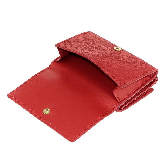 ※てて※BURBERRY レッドレザー 三つ折り財布 BURBERRY バーバリー 三つ折り財布 レディース ブランド 8018960