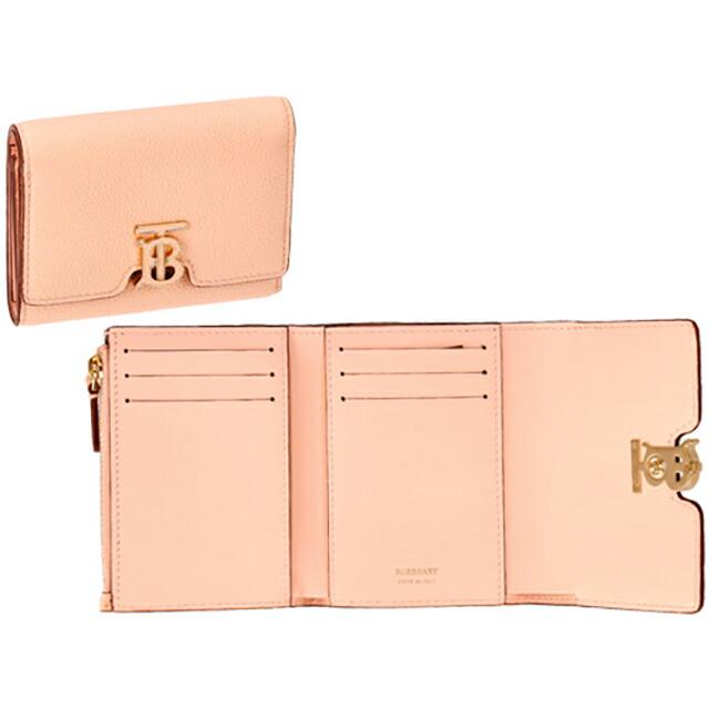 BURBERRY バーバリー 財布 ピンク レディース ブランド BURBERRY - バーバリー BURBERRY 財布 三つ折り TB