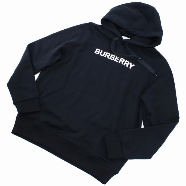 今なら最大+25倍 バーバリー ブランド パーカー メンズ BURBERRY コットン100% 8055318 BLACK ブラック ファッション 選べるモデル おしゃれ プレゼント ギフト｜nanaple-ya｜02