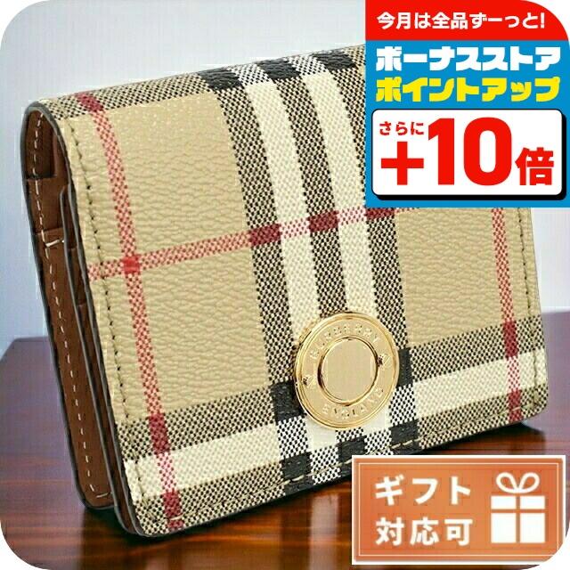 BURBERRY（バーバリー） 二つ折り財布小銭入付き コンパクト