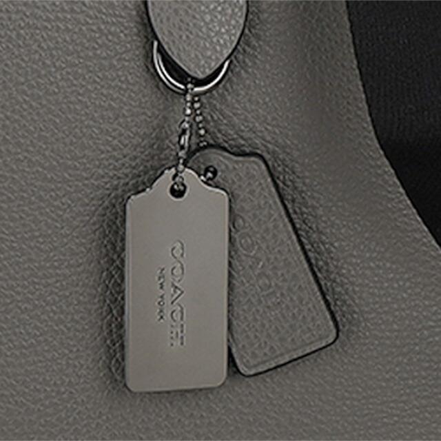 【美品】COACH コーチ レザー 2WAY ビジネスバッグ グレー A4収納 COACH（コーチ） ブリーフケース ビジネスバッグ 2way ショルダー