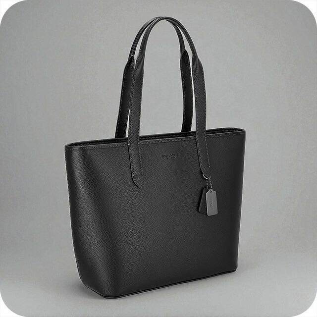 COACH コーチ トートバッグ メンズ ブランド レザー C9876 QB BK