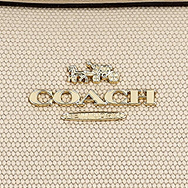 コーチ ハンドバッグ レディース ブランド COACH Cambodia CAK58 IMLG6 ベージュ/ライトブラウンの画像