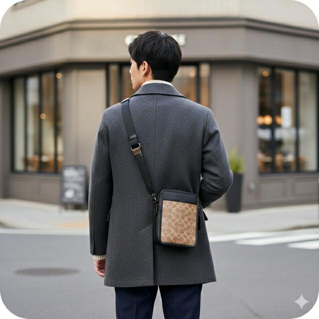 COACH（コーチ） ショルダーバッグ メッセンジャーバッグ メンズ CAT78