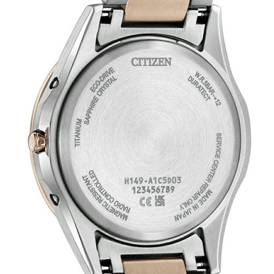 ✴美品稼働品 エクシード 電波ソーラー チタン ダイレクトフライト 16.5㎝ EXCEED(CITIZEN) シチズン エクシード ダイレクトフライト 「誓いの矢