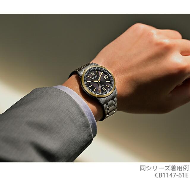 EXCEED(CITIZEN) シチズン エクシード LIGHT in BLACK Eco-Drive 50th