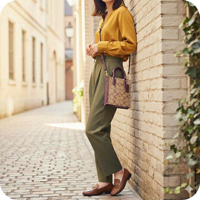 COACH（コーチ） ハンドバッグ 2way ショルダーバッグ 斜めがけ