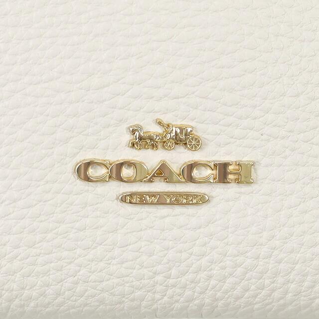 COACH コーチ ハンドバッグ 2way ショルダーバッグ 斜めがけ レディース レザー CR168 IMCHK ホワイト 軽量 小さめ 手提げの画像