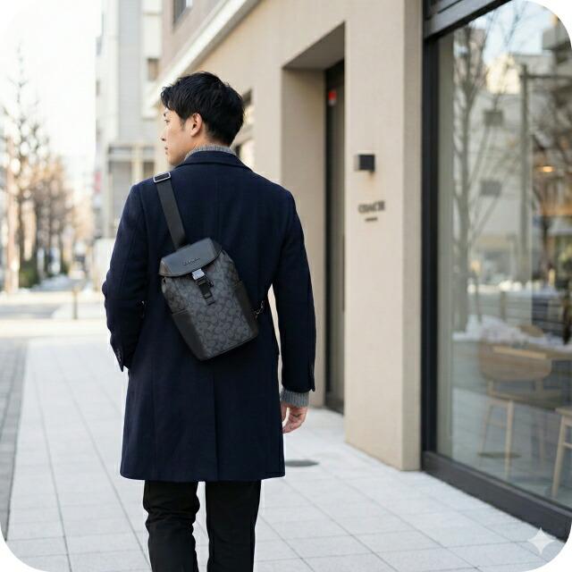 COACH コーチ ボディバッグ ウエストポーチ ショルダー メンズ COACH（コーチ） ボディバッグ ウエストポーチ メンズ CT712 QBMI5