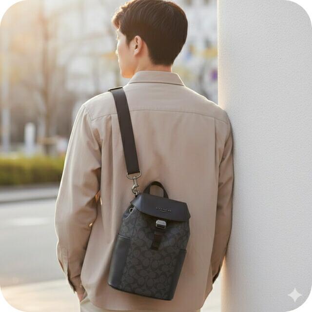 COACH（コーチ） ボディバッグ ウエストポーチ メンズ CT712 QBMI5