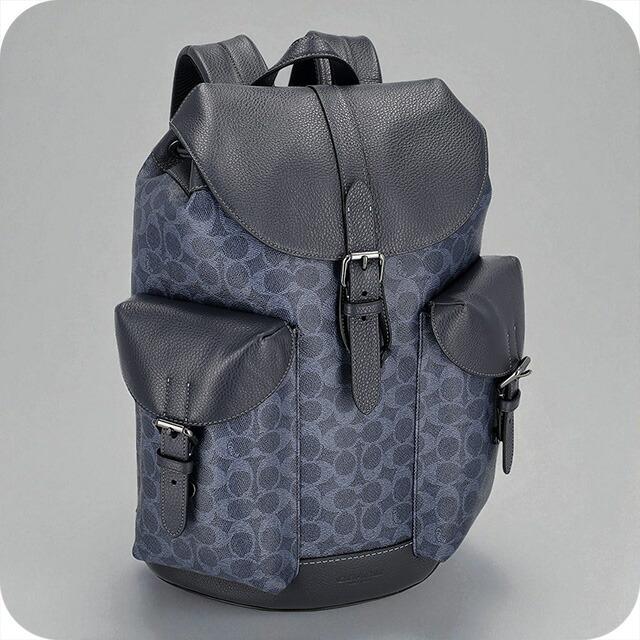 COACH コーチ メンズ リュック バックパック F71755 ネイビー 千鳥 COACH - コーチ／COACH リュック バッグ バックパック メンズ