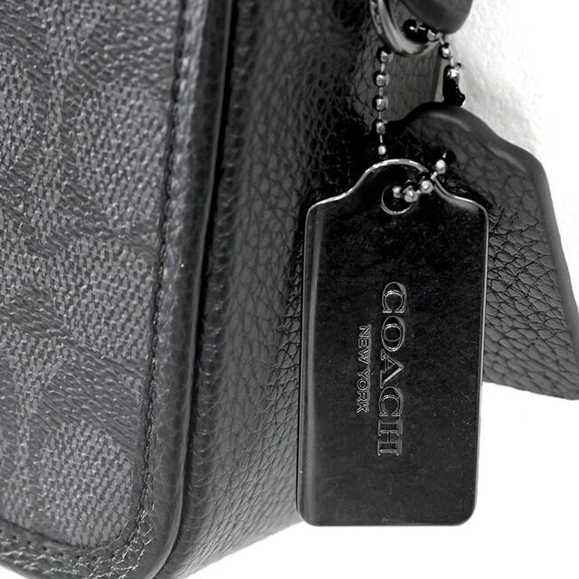 美品☆COACHコーチ ショルダーバッグ シグネチャー ブラック メンズ コーチ COACH CW388 ショルダーバッグ シグネチャー メンズ