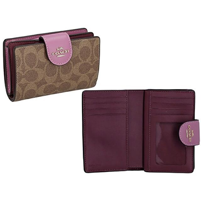 COACH 4/27さらに+21倍 コーチ 二つ折り財布 レディース COACH 4/27さらに+21倍 コーチ 二つ折り財布 レディース
