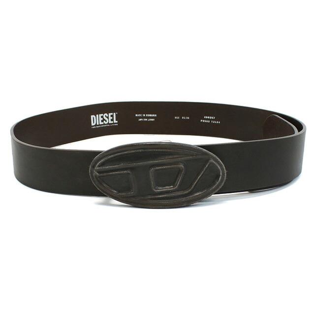 DIESEL（ディーゼル） ベルト メンズ ブランド レザー X09257 ブラウン