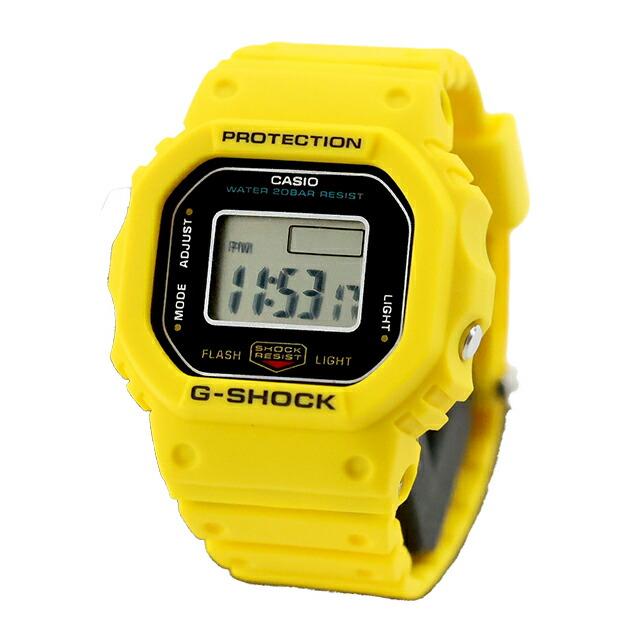 G-SHOCK DW-5600 イエロー時計屋さんで購入した未開封品 G-SHOCK gショック ジーショック 5600 nano SERIES クォーツ 電池式