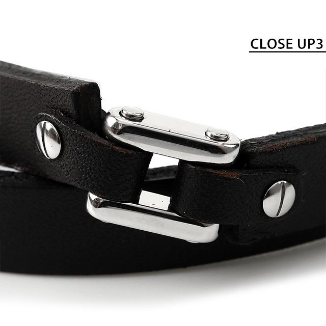 DIESEL（ディーゼル） ブレスレット メンズ レディース レザー 2重巻き