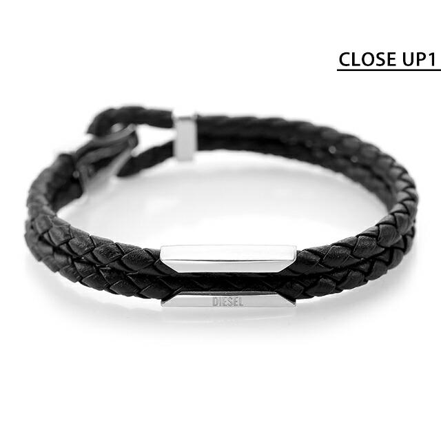 DIESEL（ディーゼル） ブランド ブレスレット メンズ レザー