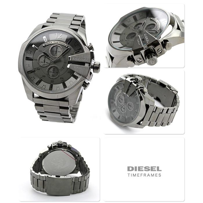 DIESEL（ディーゼル） 時計 クロノグラフ メガチーフ DZ4282 腕時計