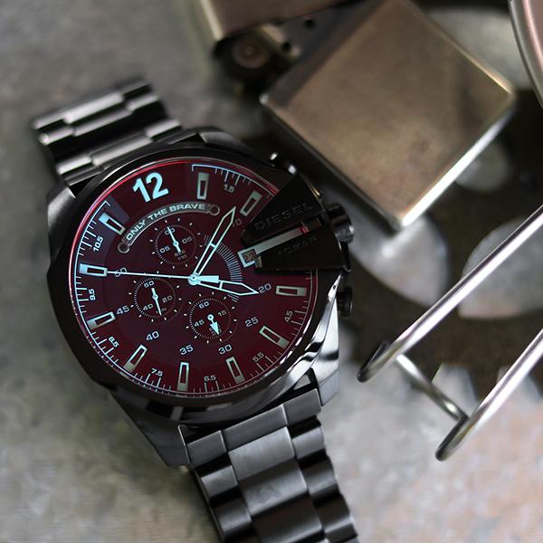 DIESEL クロノグラフ腕時計 5本 DIESEL（ディーゼル） 時計 メンズ メガチーフ 53mm クロノグラフ