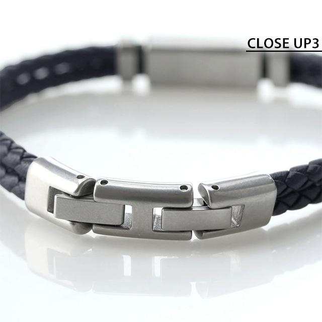 EMPORIO ARMANI エンポリオ アルマーニ ブレスレット メンズ レザー 2