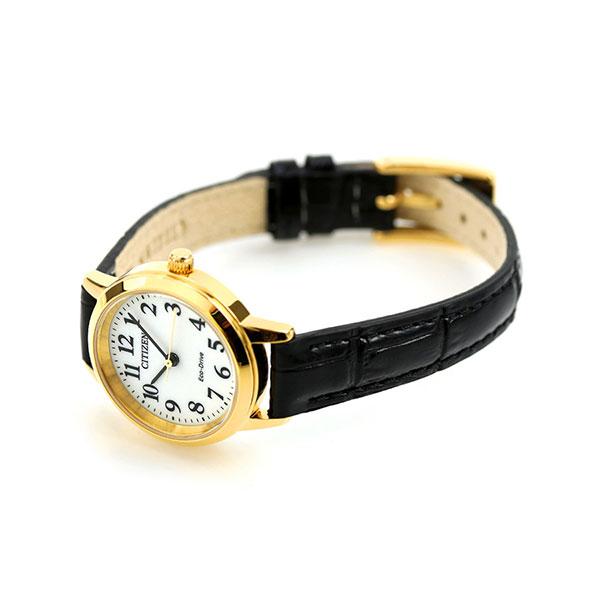 【新品】シチズン CITIZEN 腕時計 レディース EM0932-10A シチズン コレクション エコ・ドライブ COLLECTION Eco-Drive エコ・ドライブ（E031/日本製） ホワイトxブラック アナログ表示 CITIZEN EM0932-10A Women's Watch - COLLECTION Eco-Drive | IPPO