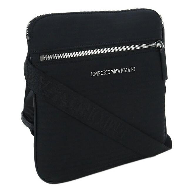 エンポリオ・アルマーニ 斜め掛け ショルダーバッグ メンズ ブランド EMPORIO ARMANI Y4M425 BLACK-BLACK ブラック バッグ_5