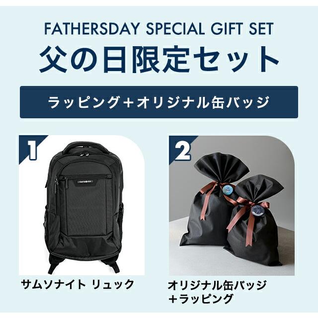 Samsonite（サムソナイト） 父の日 ギフトセット リュック メンズ