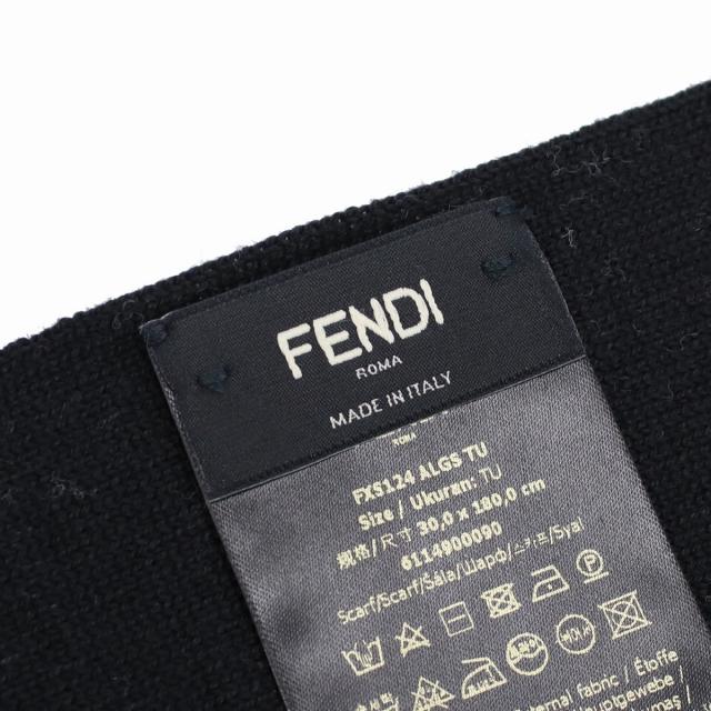 FENDI（フェンディ） ブランド マフラー メンズ ウール98% ナイロン2