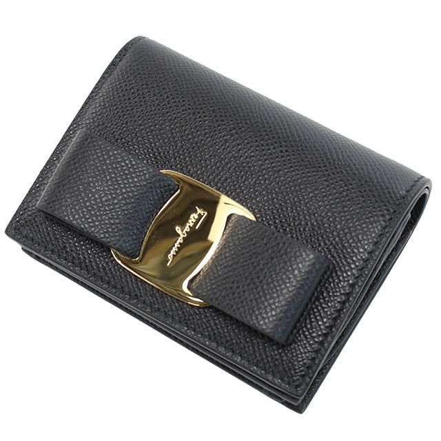 FERRAGAMO（フェラガモ） ブランド 二つ折り財布 レディース カーフ