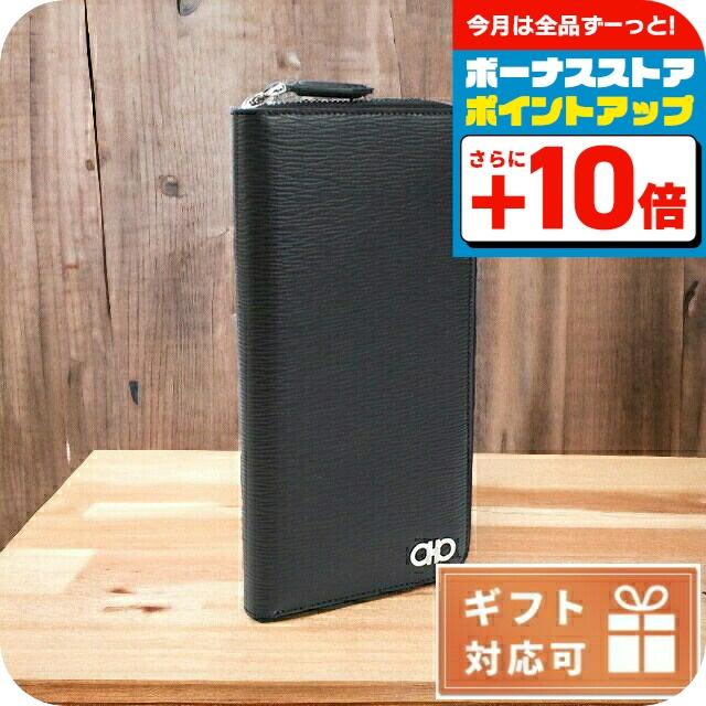 フェラガモ オーガナイザー メンズ FERRAGAMO カーフ イタリア 66-1074 ブラック 小物 FERRAGAMO（フェラガモ） オーガナイザー メンズ カーフ イタリア 66