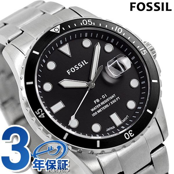 激安商品 FS5652 メンズ 腕時計 フォッシル FOSSIL ブラック 42mm FB-01 時計 腕時計