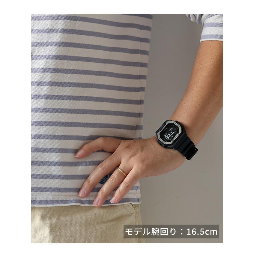 gショック ジーショック G-SHOCK Gライド クオーツ ムーンデータ タイドグラフ メンズ 腕時計 GBX-100NS-1DR オールブラック カシオ CASIOの画像