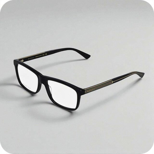 GUCCI（グッチ） 眼鏡 メンズ ブランド GUCCI GG0384O ブラック