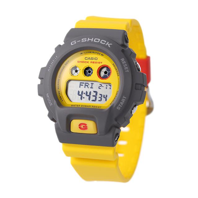 美品 CASIO G-SHOCK GMD-S6900Y イエロー/グレー 稼働品 G-SHOCK gショック ジーショック クオーツ GMD-S6900Y-9 ユニセックス