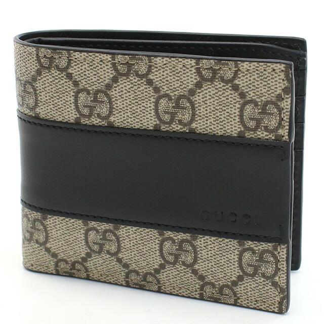 GUCCI（グッチ） 二つ折り財布 メンズ ブランド GUCCI T.GG SUPREM