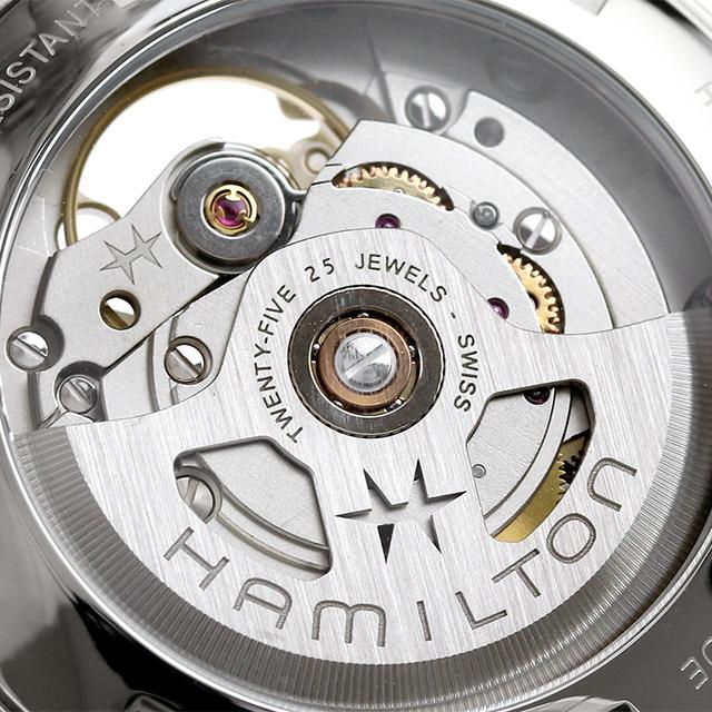 ハミルトン ジャズマスター 36mm 自動巻き 機械式 腕時計 ブランド レディース オープンハート H32215170 アナログ ピンク スイス製の画像