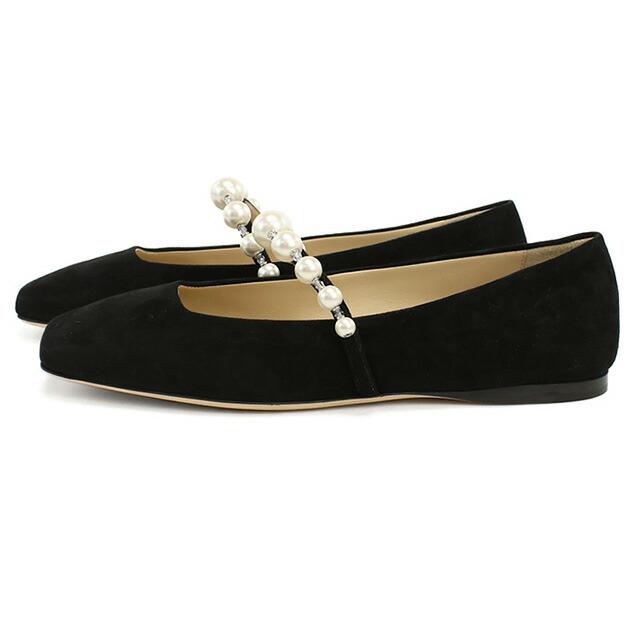ジミーチュウ パンプス レディース ブランド JIMMY CHOO ADE FLAT ブラック シューズ 選べるモデル