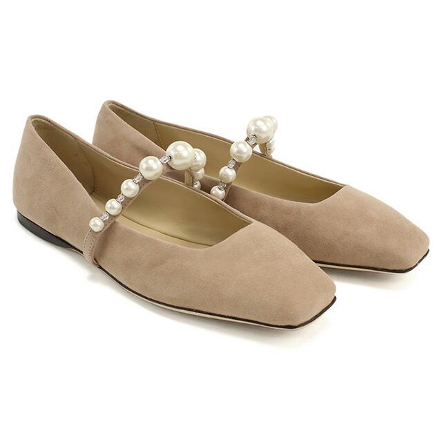 ジミーチュウ パンプス レディース ブランド JIMMY CHOO イタリア ADE FLAT ベージュ シューズ 選べるモデル