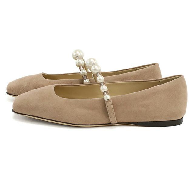 ジミーチュウ パンプス レディース ブランド JIMMY CHOO イタリア ADE FLAT ベージュ シューズ 選べるモデル