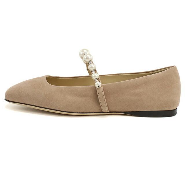 ジミーチュウ パンプス レディース ブランド JIMMY CHOO イタリア ADE FLAT ベージュ シューズ 選べるモデル