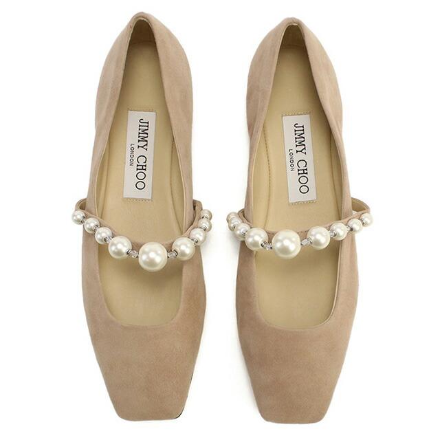 ジミーチュウ パンプス レディース ブランド JIMMY CHOO イタリア ADE FLAT ベージュ シューズ 選べるモデル