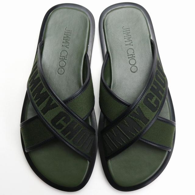 JIMMY CHOO（ジミーチュウ） ブランド サンダル メンズ ロゴ入り