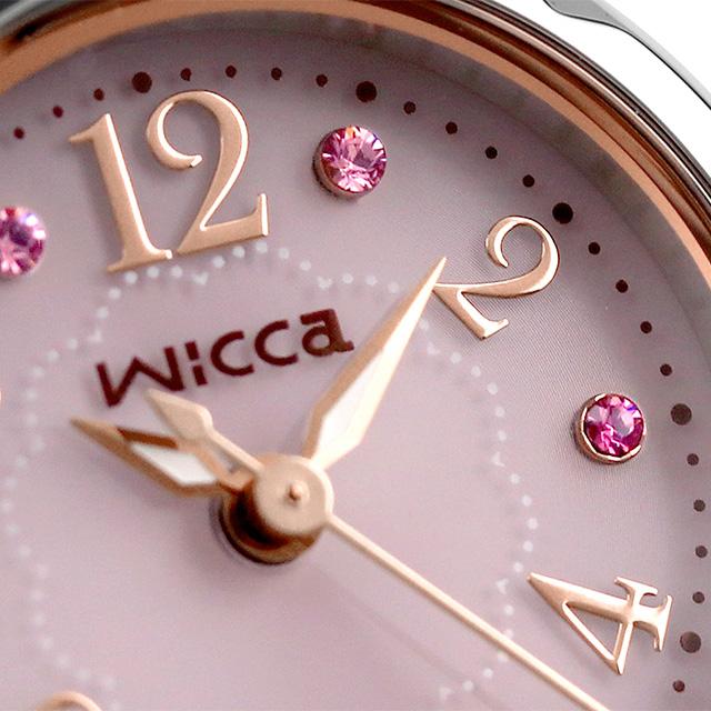 wicca（ウィッカ） シチズン エコドライブ ソーラー レディース 腕時計
