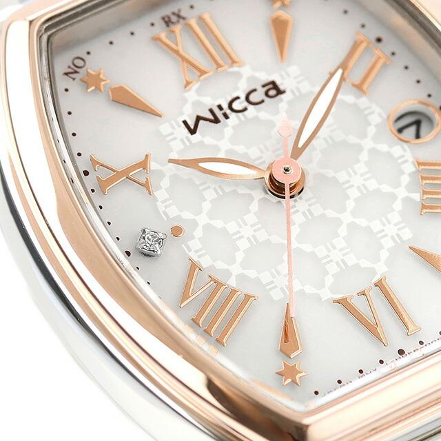 wicca（ウィッカ） シチズン ソーラーテック電波時計 腕時計 ブランド